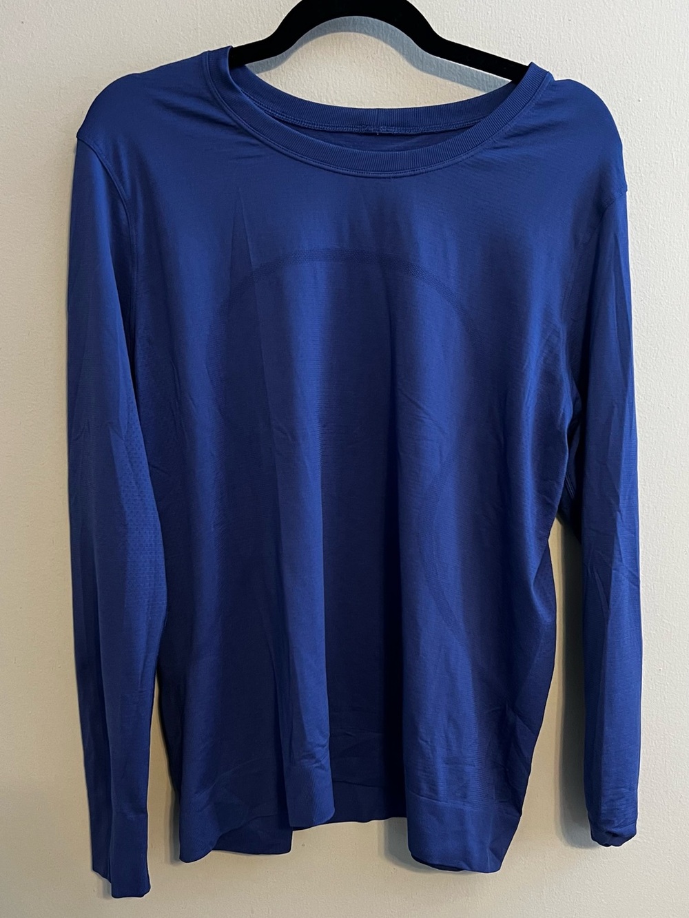 Lululemon Swiftly Relaxed Long-Sleeve Shirt - Vibrant Royal Blue Size L